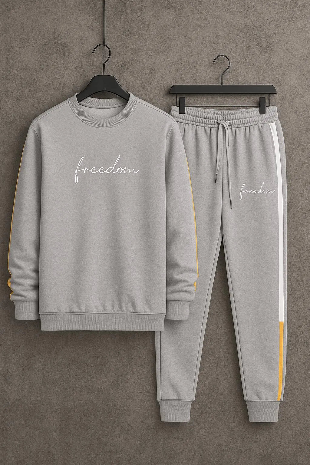 2 pc men's drift printed track suit