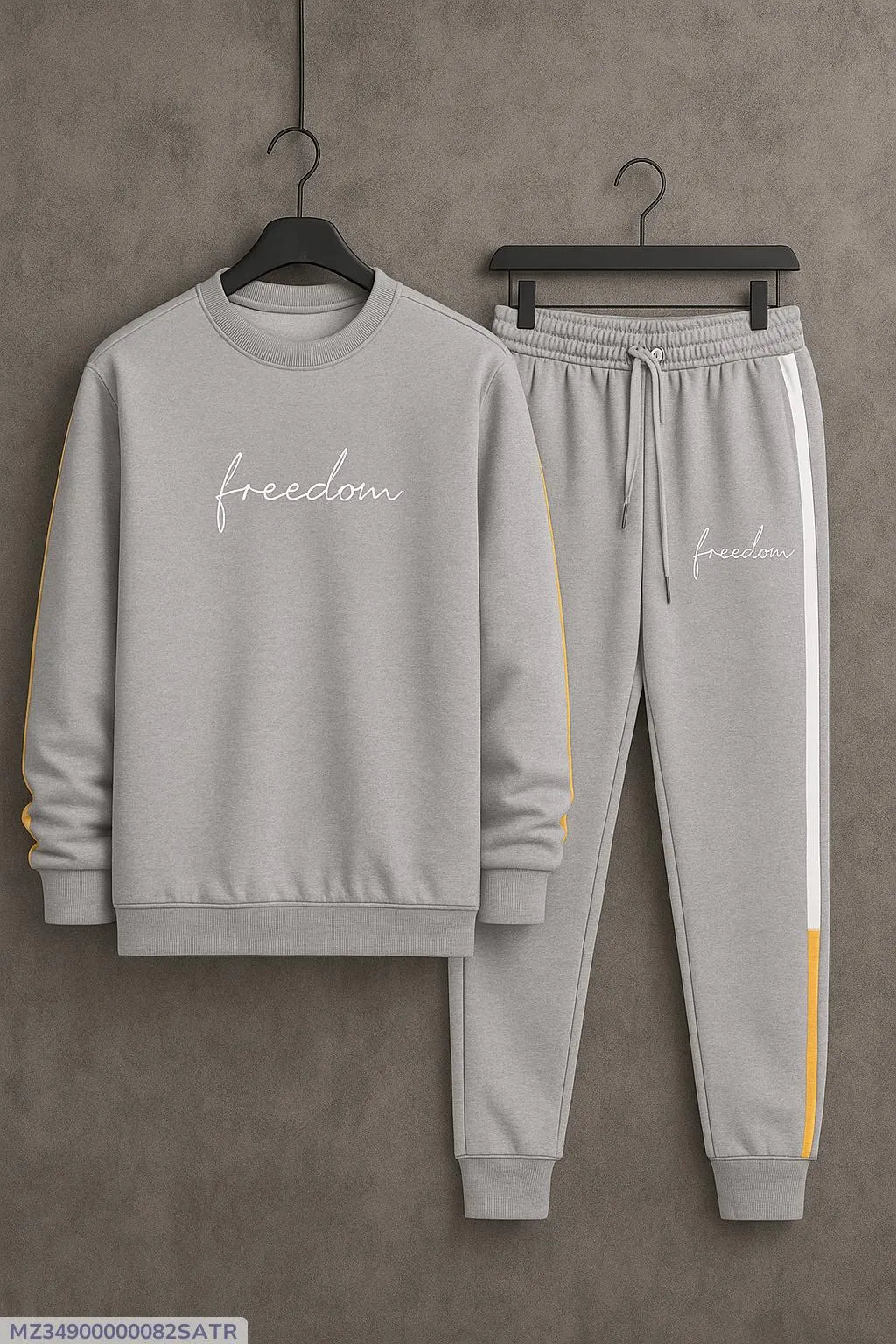 2 pc men's drift printed track suit