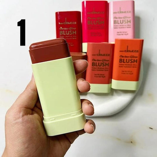 Sheer coverage blush lipstick
