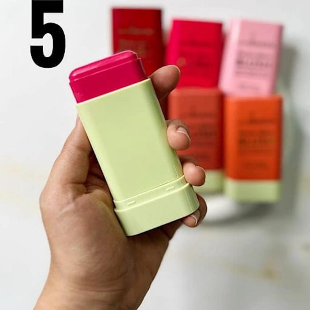 Sheer coverage blush lipstick