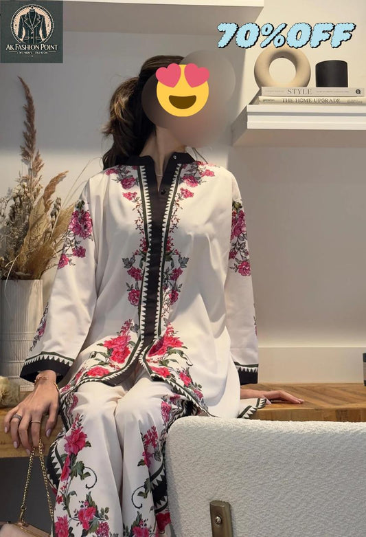Printed coord set for women