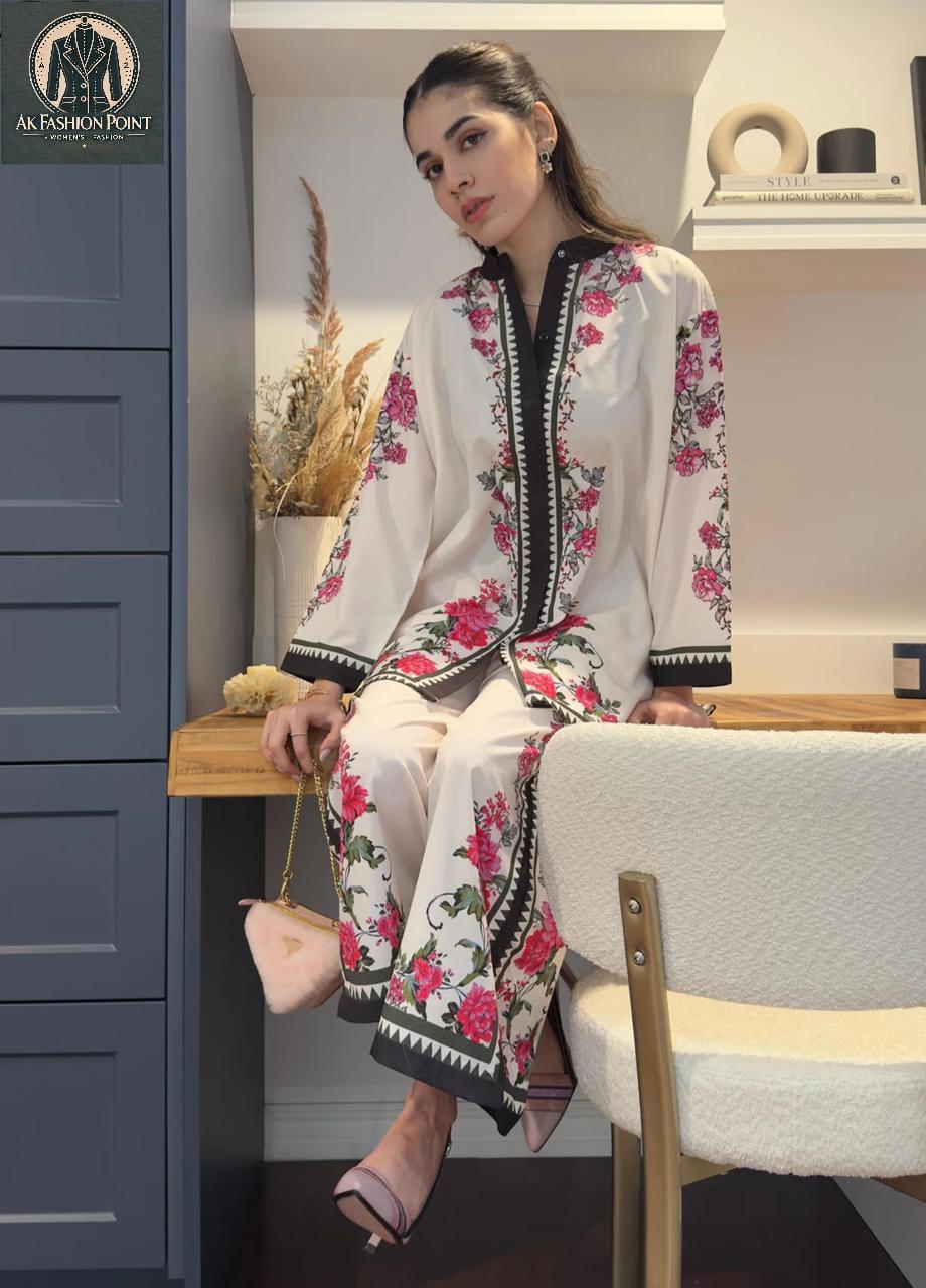 Printed coord set for women