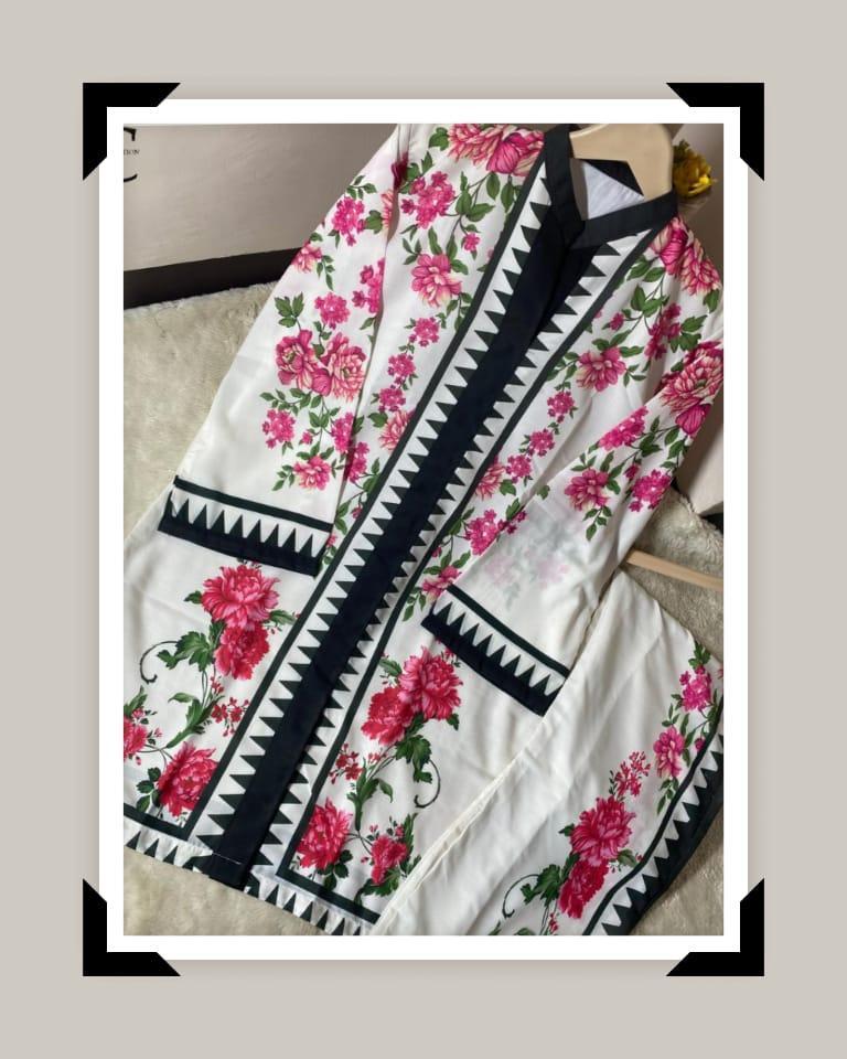 Printed coord set for women