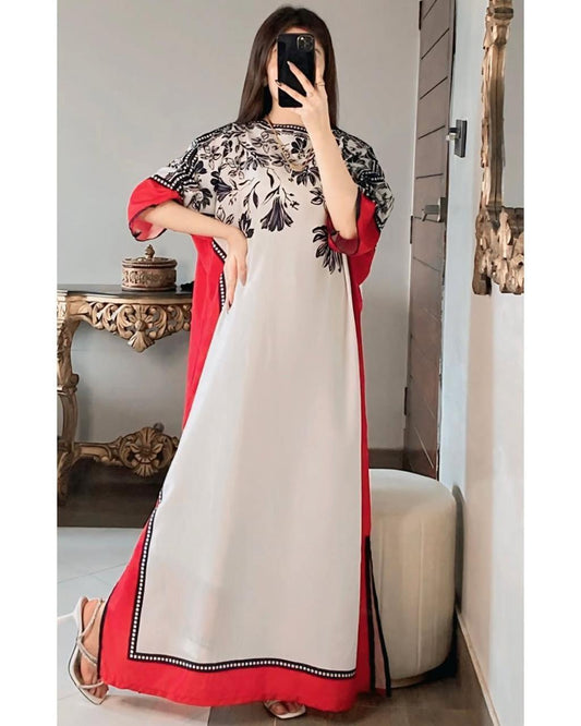2 pc women stitched swiss lawn printed suit