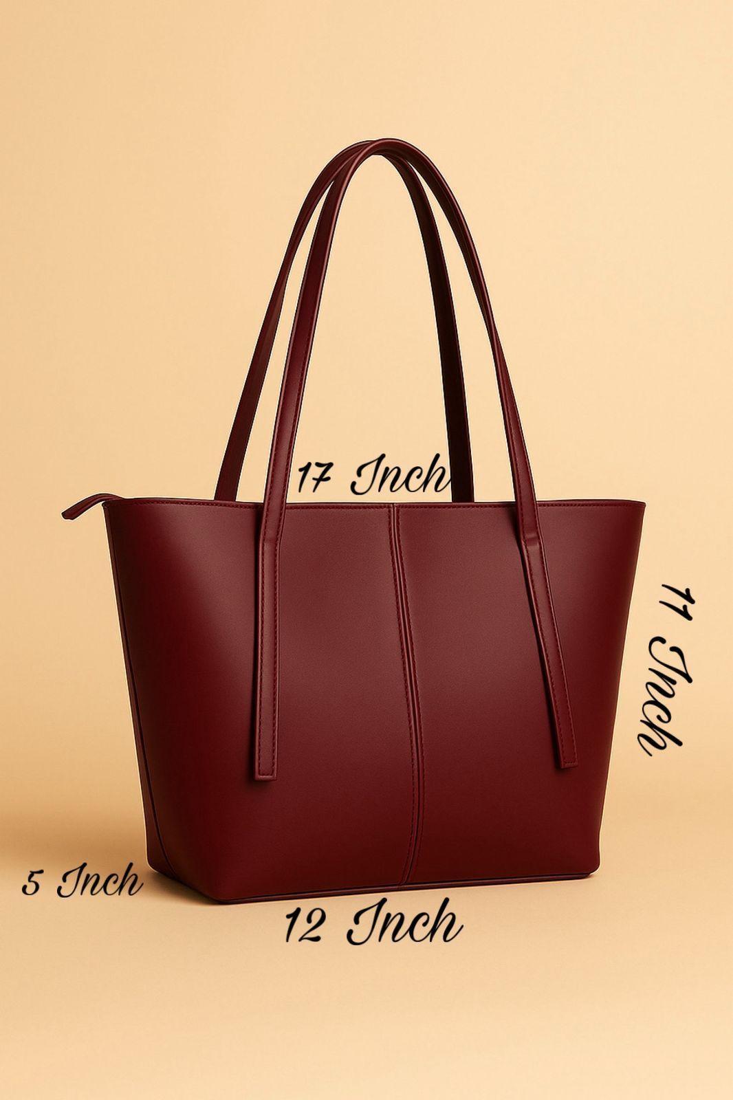 shoulder pu leather bag
