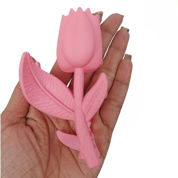 Rose Flower Hair Clips (assorted Colors, Set Of 6)