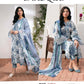 3 Pc Unstitched Women's Digital Print Suit