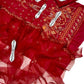 3 Pc Unstitched Embroidered Suit