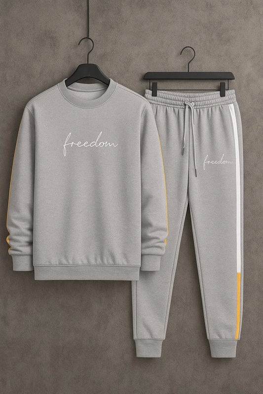 2 pc men's drift printed track suit