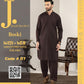 Men's unstitched boski plain suit