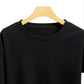 Plain fleece black shirt for men
