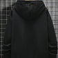 Fleece plain hoodie for men