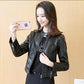 Leather jacket for women