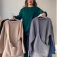 Fleece plain tracksuit for women