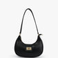 Girls Plain PU Leather Shoulder Bag