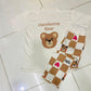 Girls 2 pc printed jersey night suit