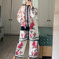 Printed coord set for women