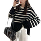 Winter new loose round neck pullover