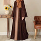 Classic women Georgette abaya with stoler