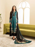 3 Pc Unstitched digital print silk suit