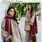 3 Pc women unstitched embroidered suit