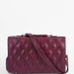 PU Leather Embroidered Shoulder Bag