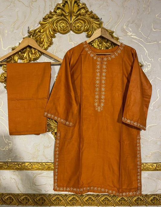 Women’s Stitched Embroidered Shirt And Trouser