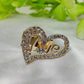 Radiant Love Heart Crystal Ring