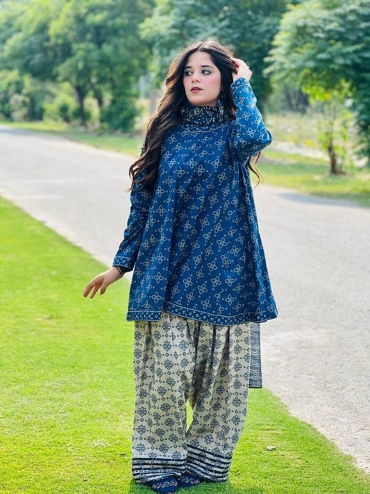 3 piece stitched suit for women