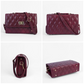 PU Leather Embroidered Shoulder Bag